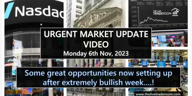 Some Great Opportunities Now Setting Up After Extremely Bullish Week