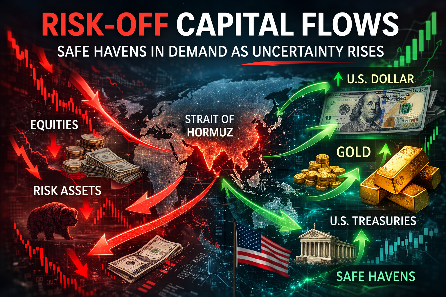 Markets Remain Mixed as Strait of Hormuz Tensions, Inflation and Growth Risks Dominate