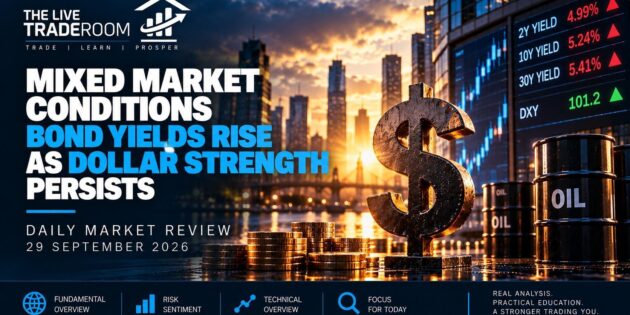 Mixed Market Conditions as Bond Yields Rise and Dollar Strength Persists