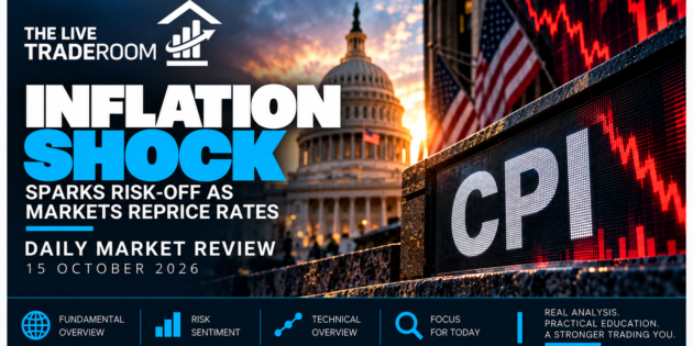 US Inflation Surprise Triggers Risk-Off Shift as AI Weakness Deepens