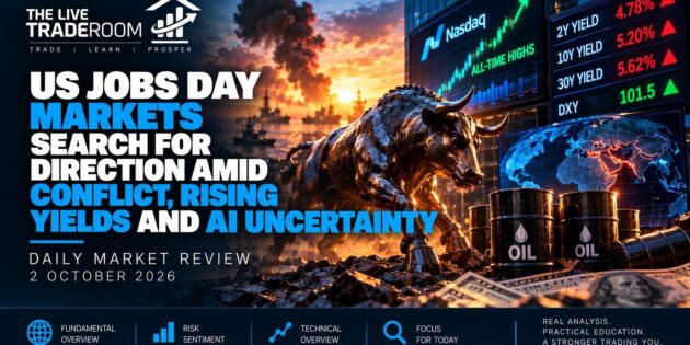 Markets Pause Ahead of US Jobs Data as Elevated Yields Keep Risk Signals Mixed